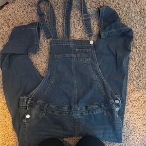 SHEIN Blue Denim Jumpsuit